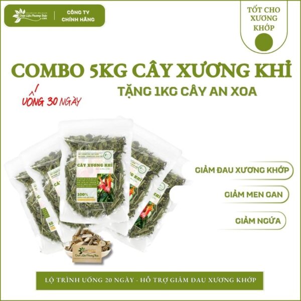 5kg Cây Xương Khỉ tặng 1kg An Xoa