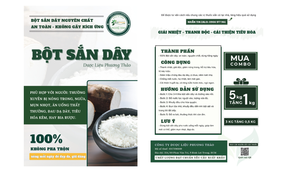 Bột Sắn Dây