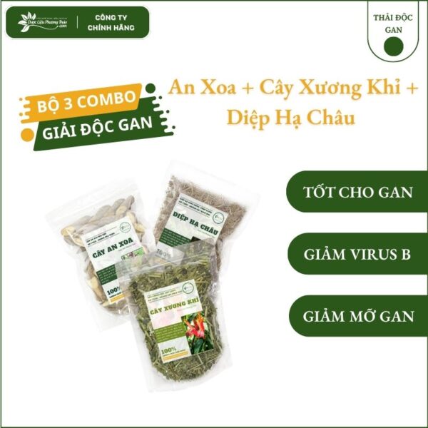 combo hỗ trợ u gan