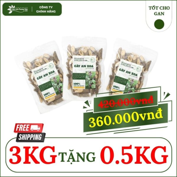 An xoa 3kg tặng 0,5kg