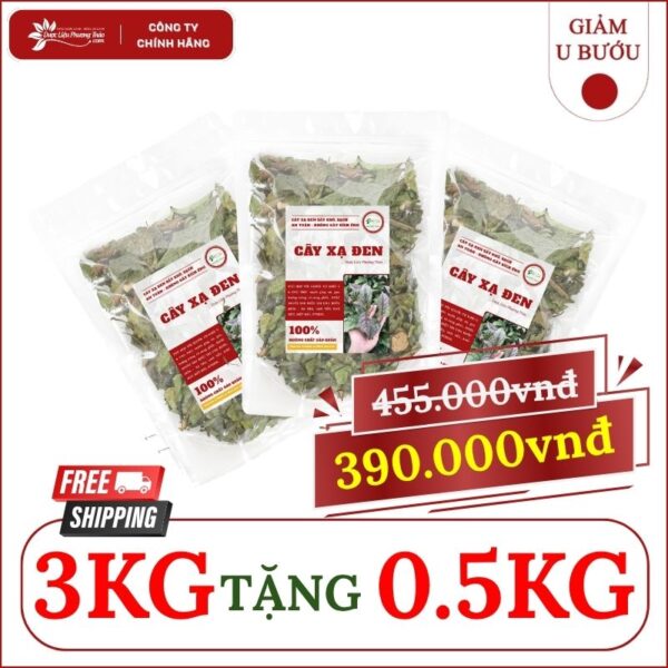 3kg cây xạ đen tặng 0,5kg