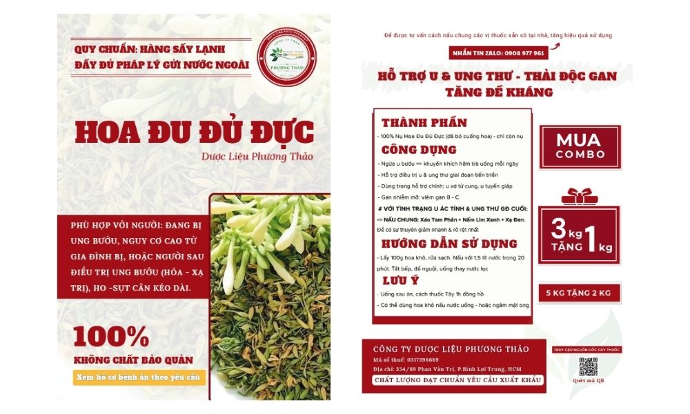 Hoa đu đủ đực