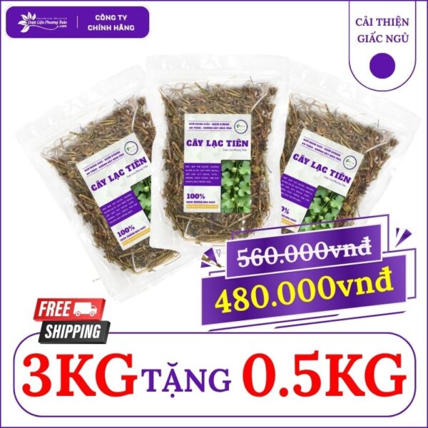 3kg Cây Lạc Tiên tặng 500g